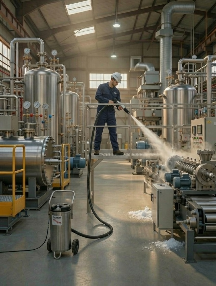 Droogijsstralen project 1